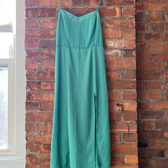 Abercrombie & Fitch | Dresses | Abercrombie High Slit Midi Dress | Poshmark